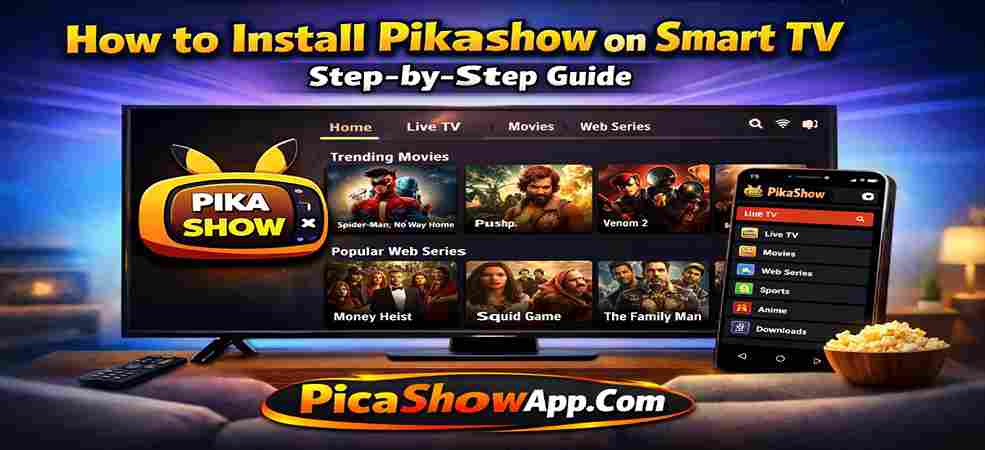 How to Install Pikashow on Smart TV – Step-by-Step Guide