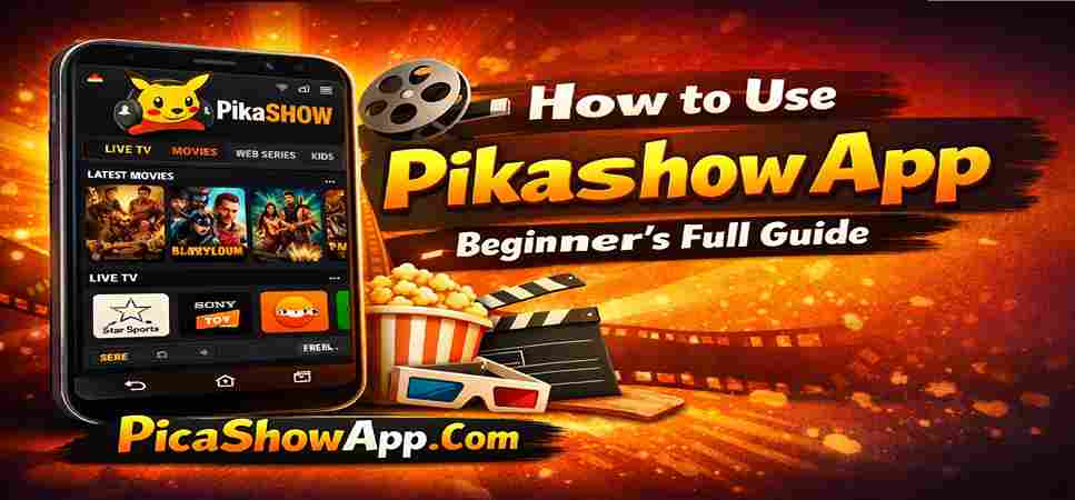 How to Use Pikashow App – Beginner’s Full Guide